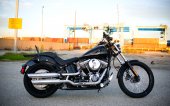 2013 Harley-Davidson Softail Blackline Dark Custom photo